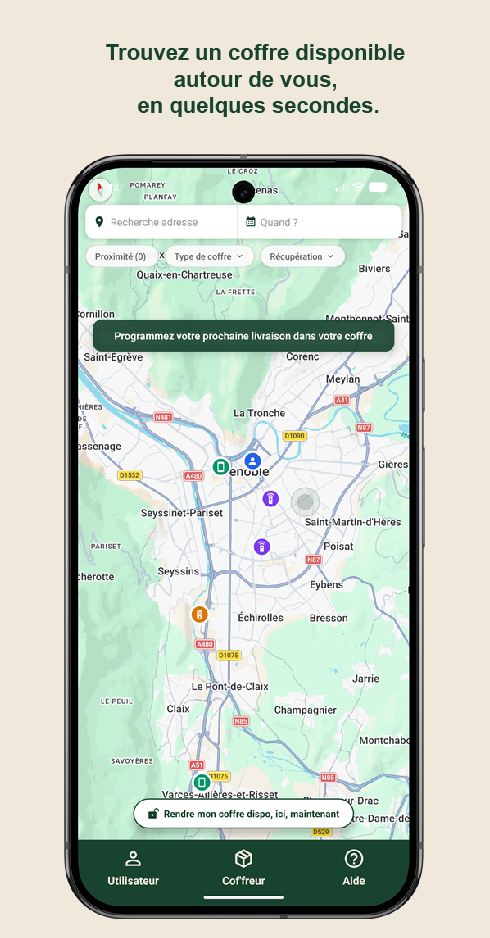 Cof'free — carte des Coffreurs
